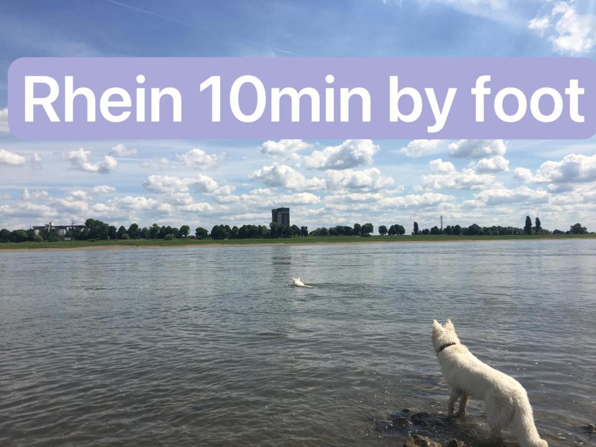 Igo Apartment: Rhine Riverfront Pet-Friendly with Washer/Dryer Duisburg Exterior photo
